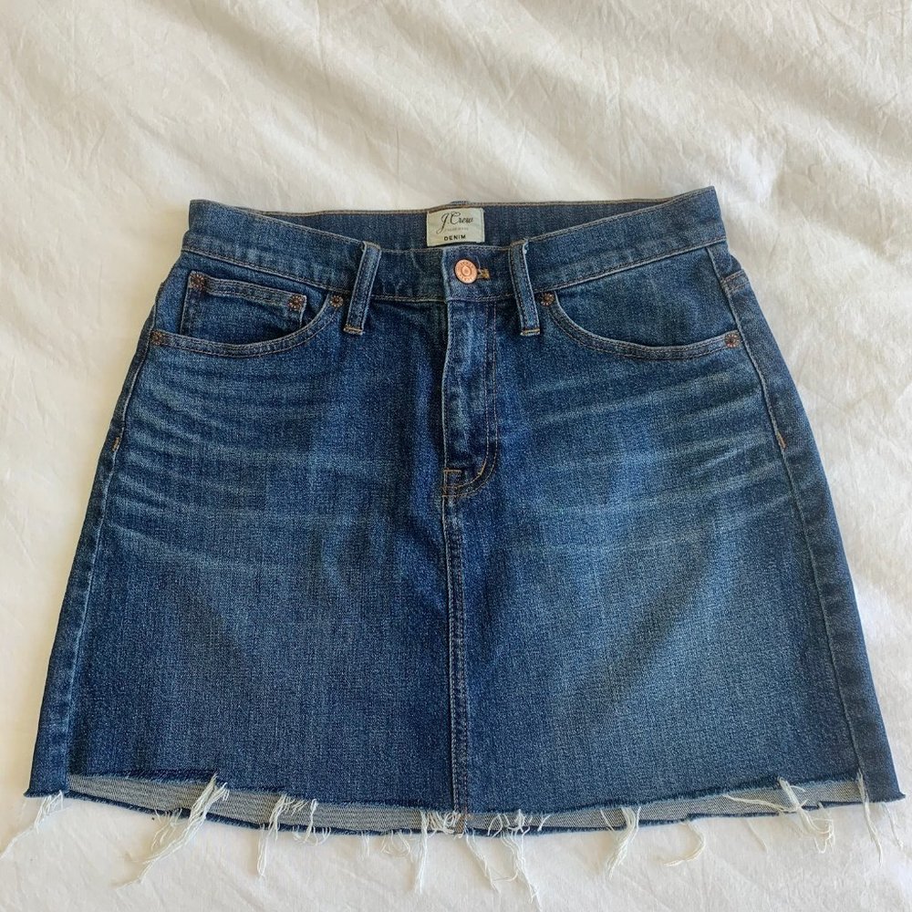 J. Crew Denim Skirt